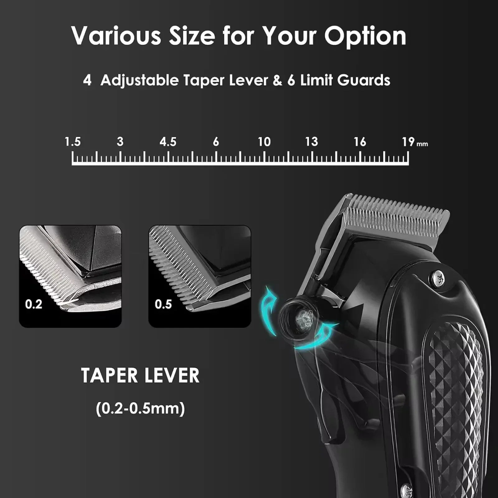 Kemei Professional Hair Clipper for Men