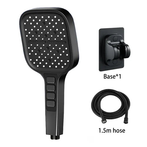 Large Shower Head 7 Modes Adjustable Shower Head Bathroom High-pressure Water