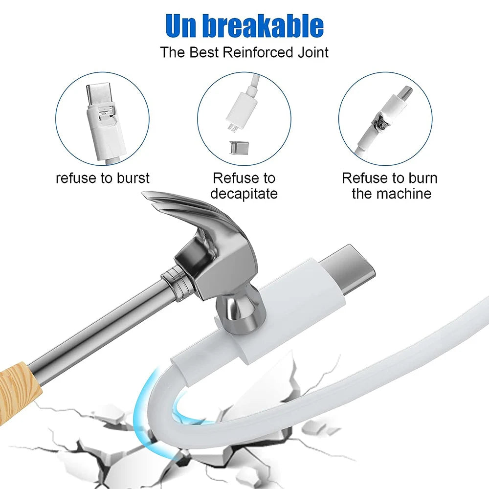 60W USB C to USB Type C Cable Fast Charge Data Cable
