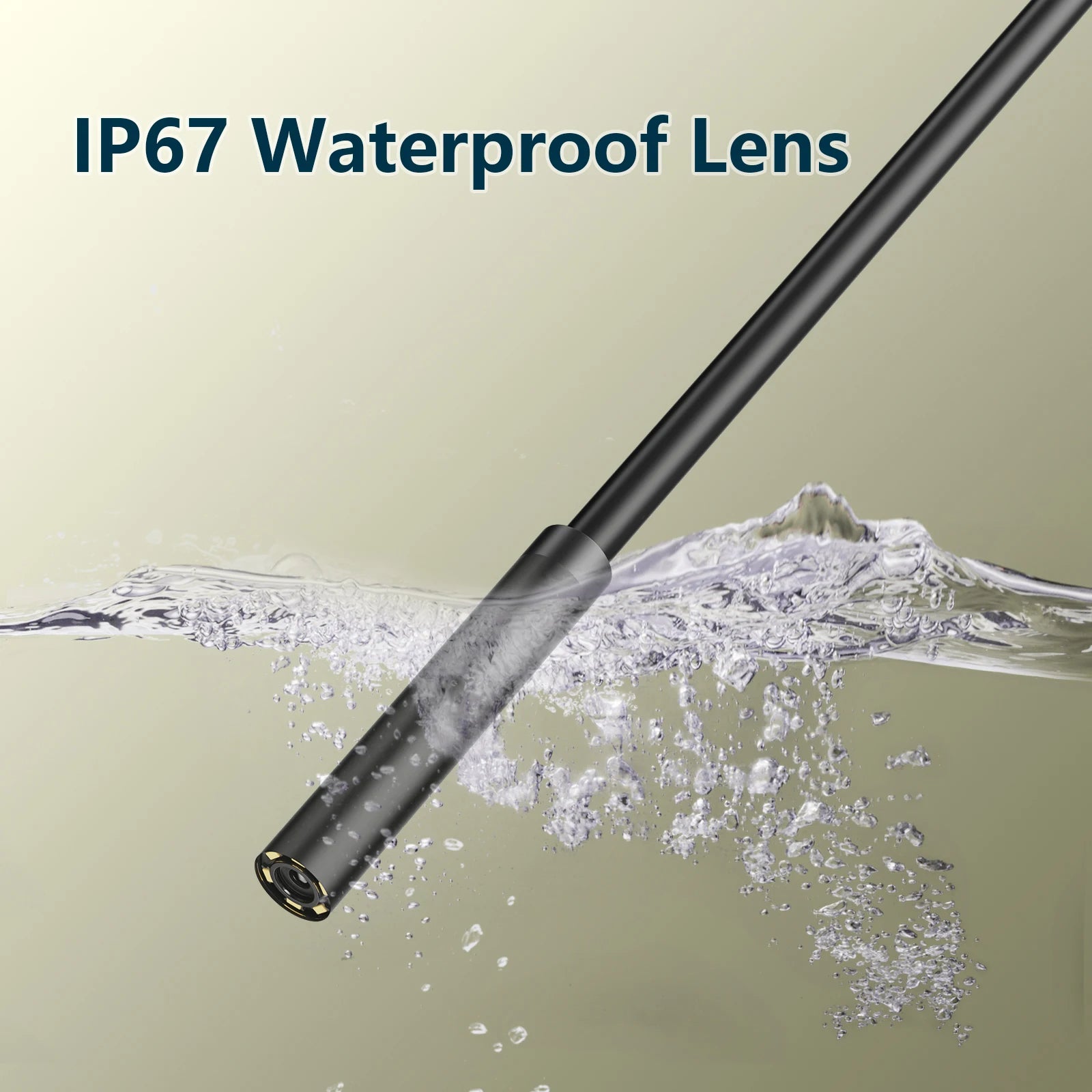 7.0MM TYPE-C Endoscope Camera IP67 Waterproof 6 LEDs