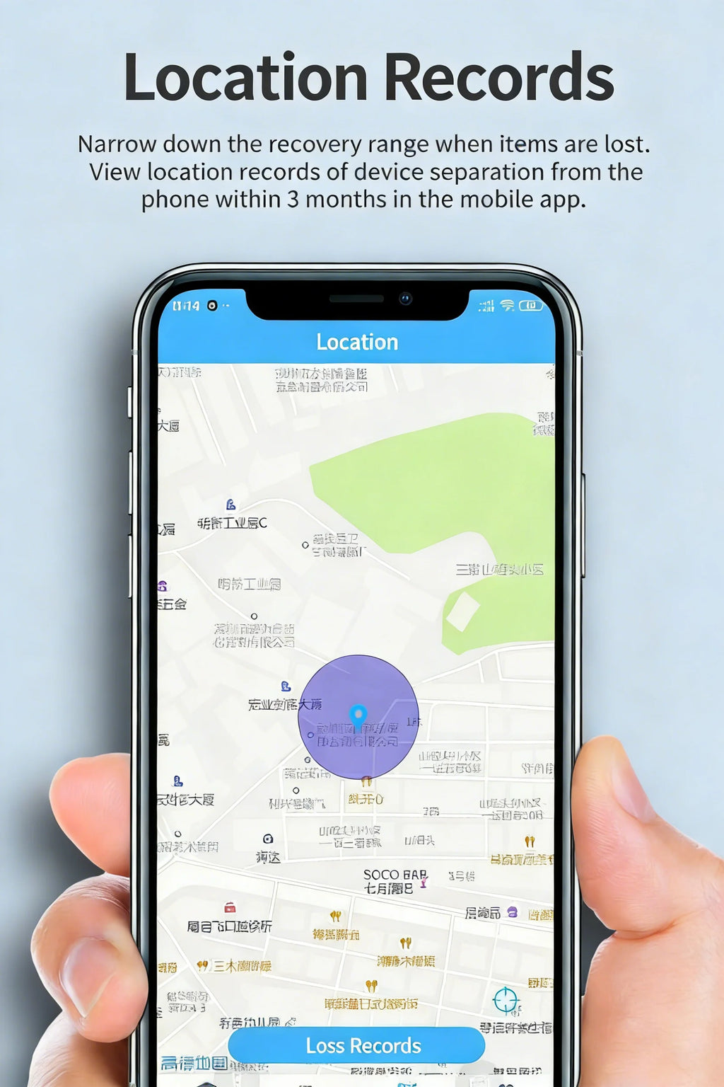Smart Bluetooth GPS Anti-Lose Tracker Sound Locate Msg Reminder Alarm for Keys Wallets Pets Compatible i