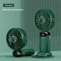 Portable Handheld Mini Fan Foldable Neck Hanging Fans 5 Speed