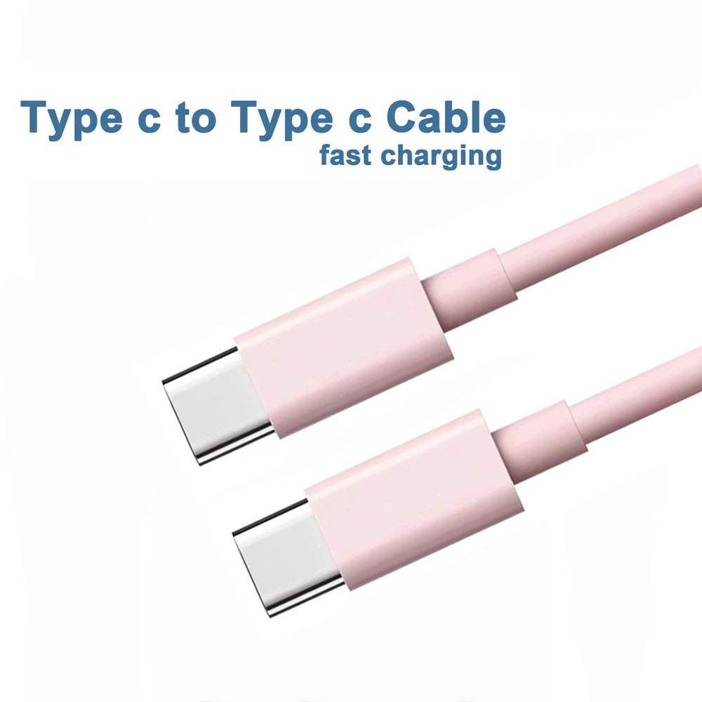 60W USB C to USB Type C Cable Fast Charge Data Cable